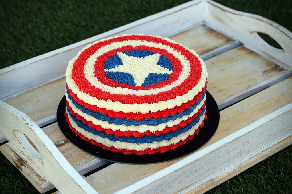 Captain America Cupcakes Recipe | MyRecipes